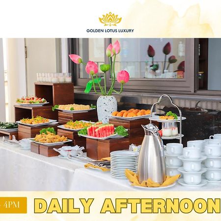 Golden Lotus Luxury Hotel Danang - Complimentary Daily Afternoon Tea Kültér fotó