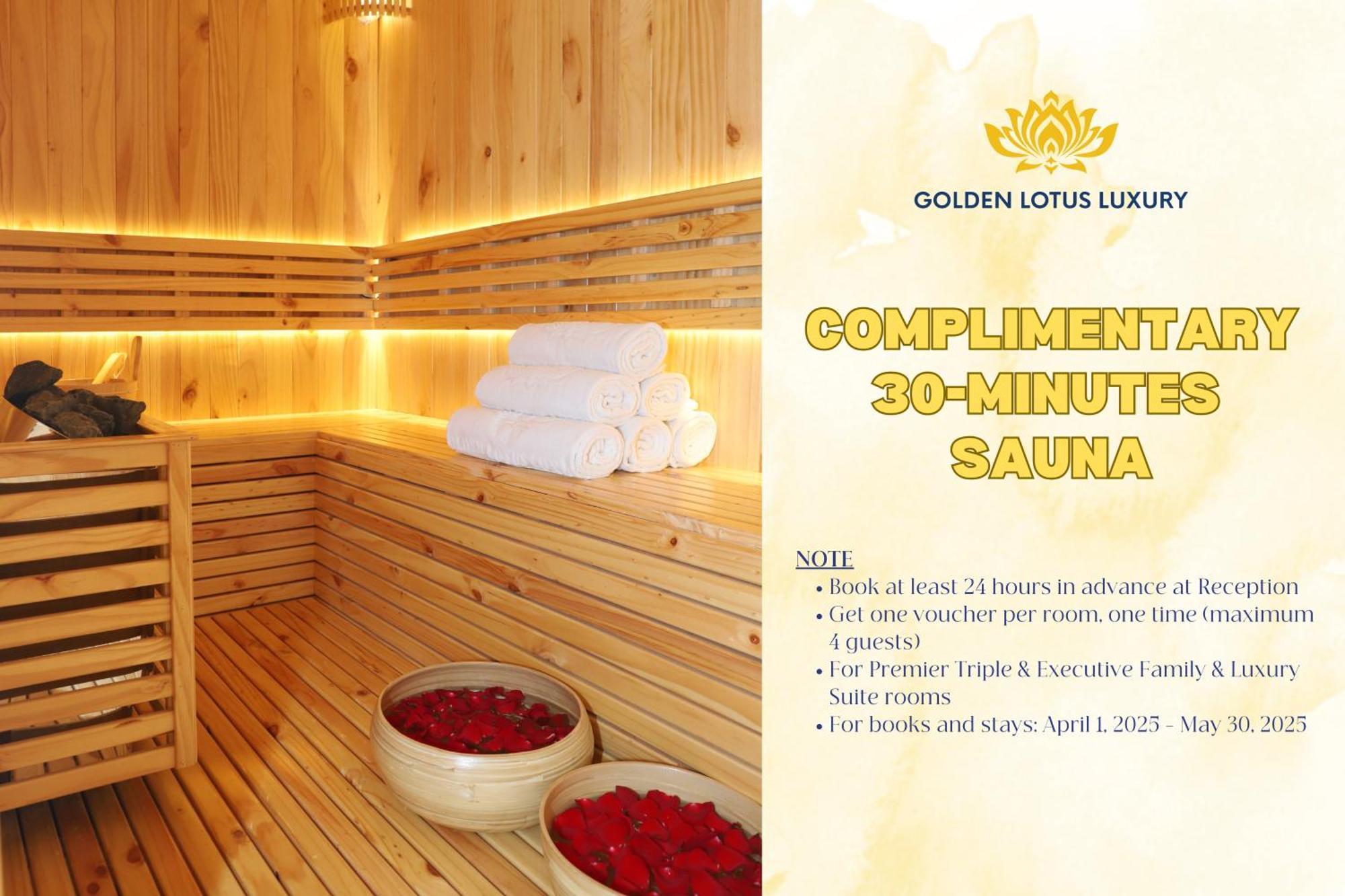 Golden Lotus Luxury Hotel Danang - Complimentary Daily Afternoon Tea Kültér fotó